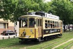 Historic streetcars in Porto